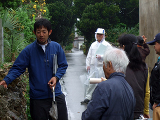 あいにくの雨の中、たくさんの参加をいただきました。