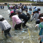 伝統的漁法のワーダ漁体験